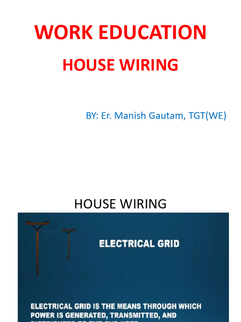 House Wiring | PDF
