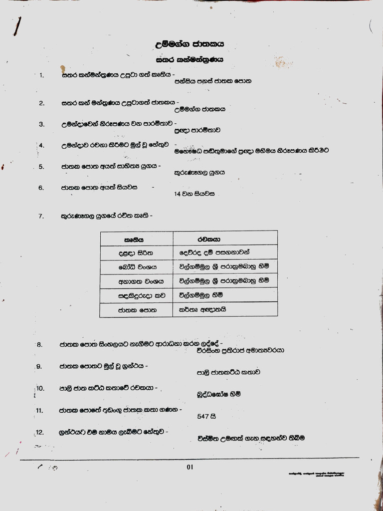 උම්මග්ග ජාතකය | PDF
