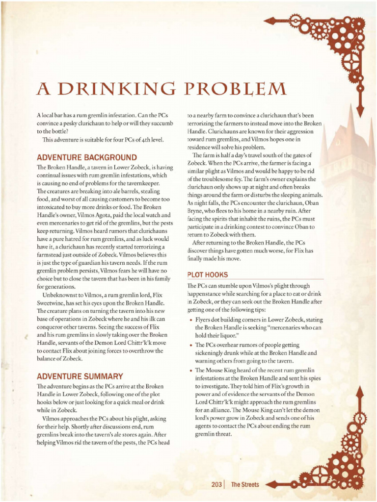 Zobeck Clockwork City p203 | PDF