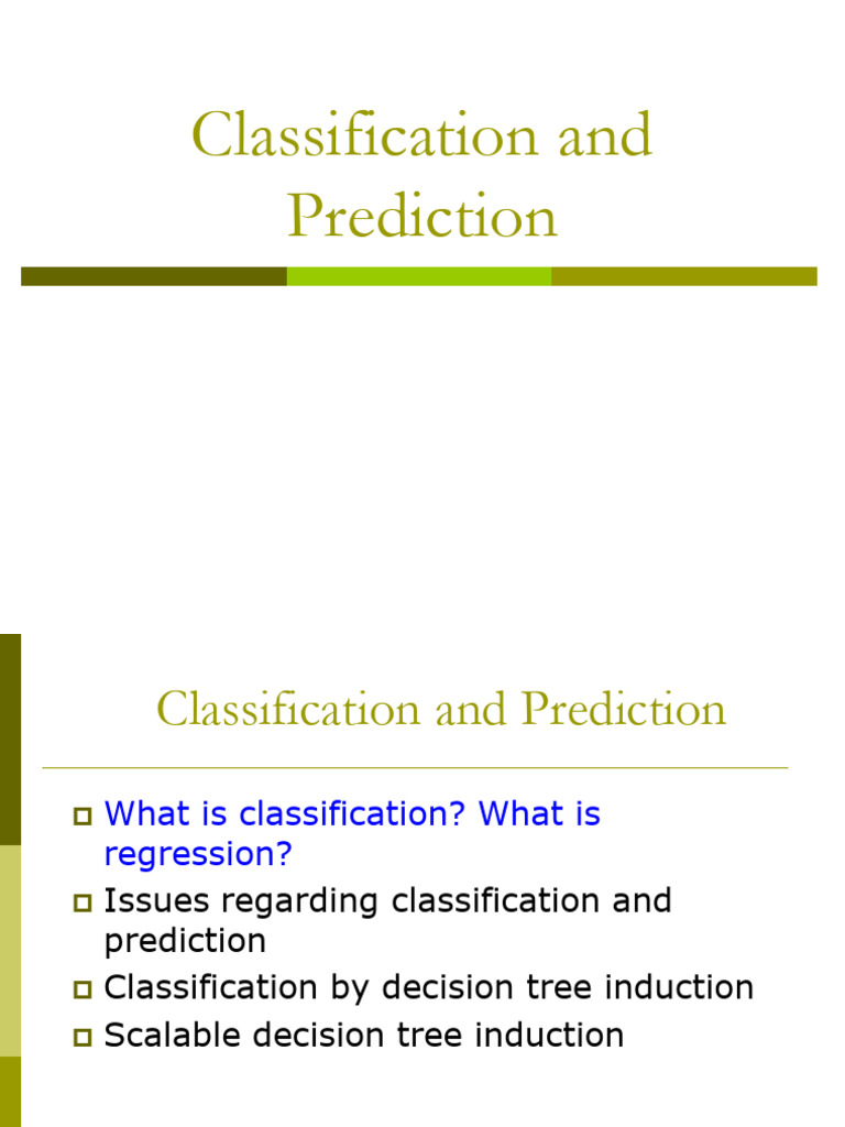 Classification 1 Pdf Statistical Classification Applied Mathematics