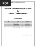 Software Requirements Specification