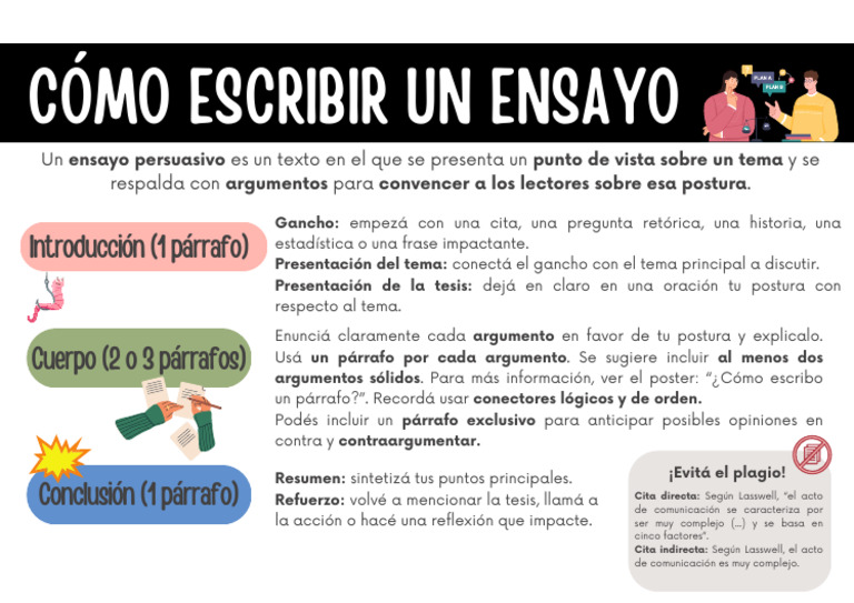 Cómo Escribir un Ensayo Persuasivo | PDF