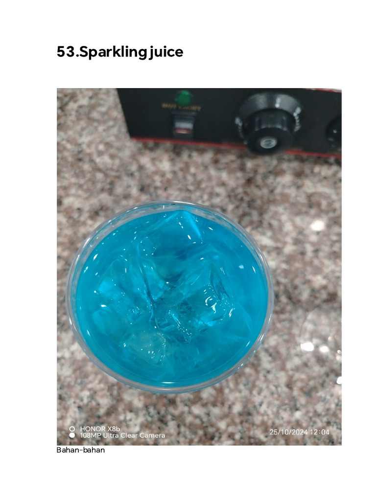 Resep Jus Apel Sparkling Segar | PDF