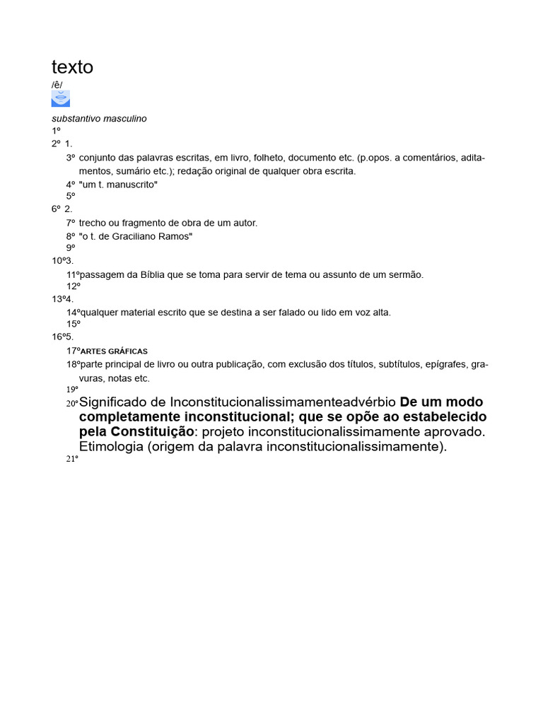 Significado de Inconstitucionalissimamente | PDF