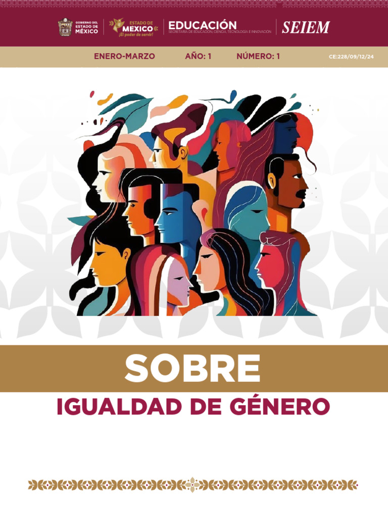 Revista - Electrónica SOBRE IGUALDAD DE GENERO | PDF | Igualdad de ...