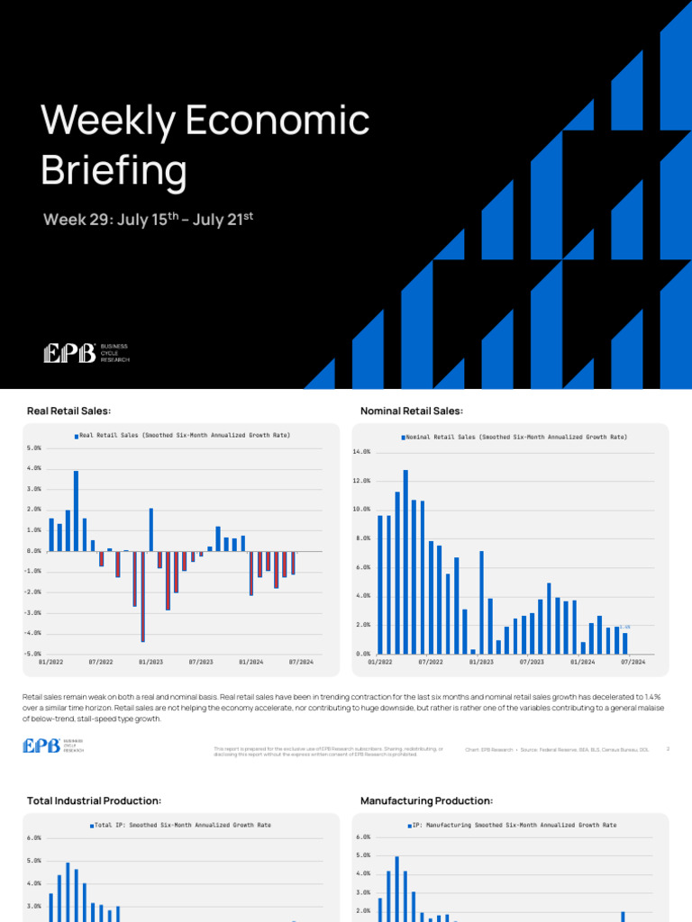 Economic - Briefing - Week2924 - Chartbook 2 240715-21 | PDF ...
