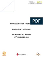 RELPA-ELMT Open Day Proceedings Summary