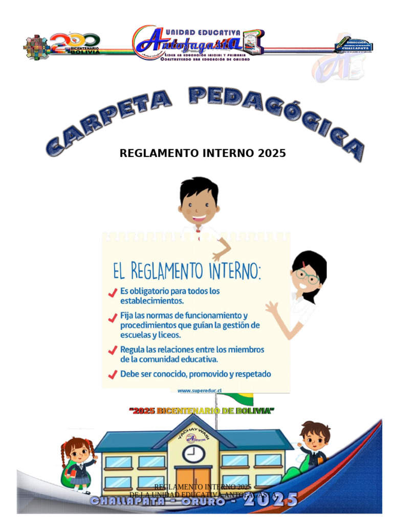 Reglamento Interno Escolar 2025 | PDF | Violencia | Plan de estudios