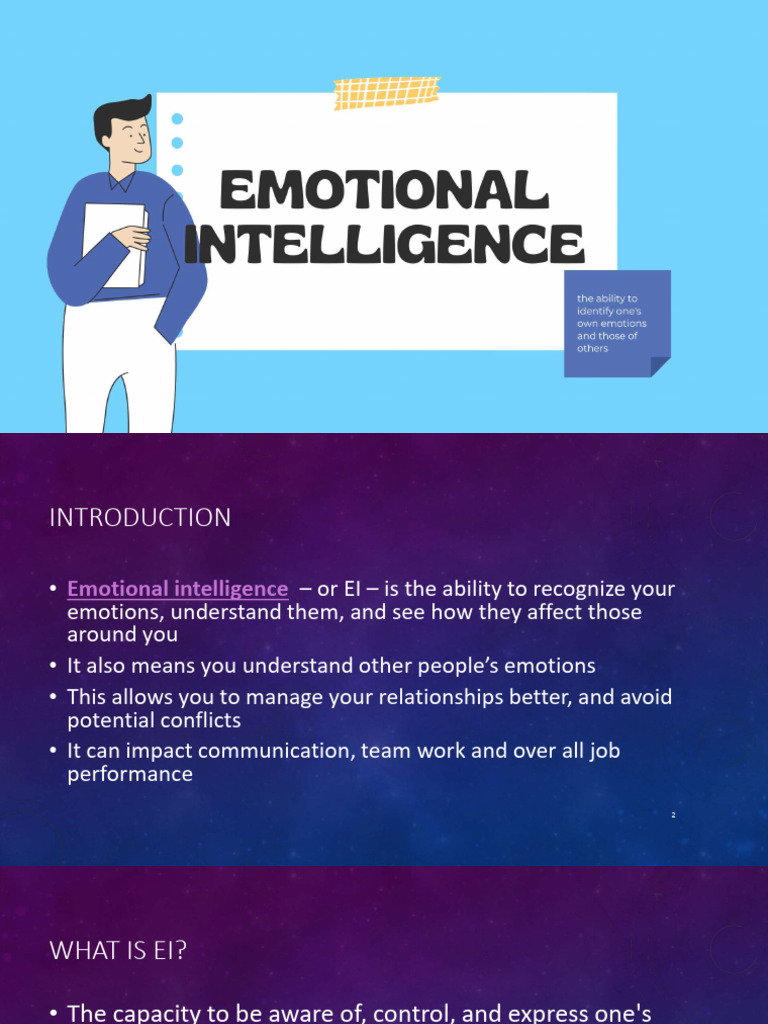 Understanding Emotional Intelligence Basics | PDF | Emotions | Empathy