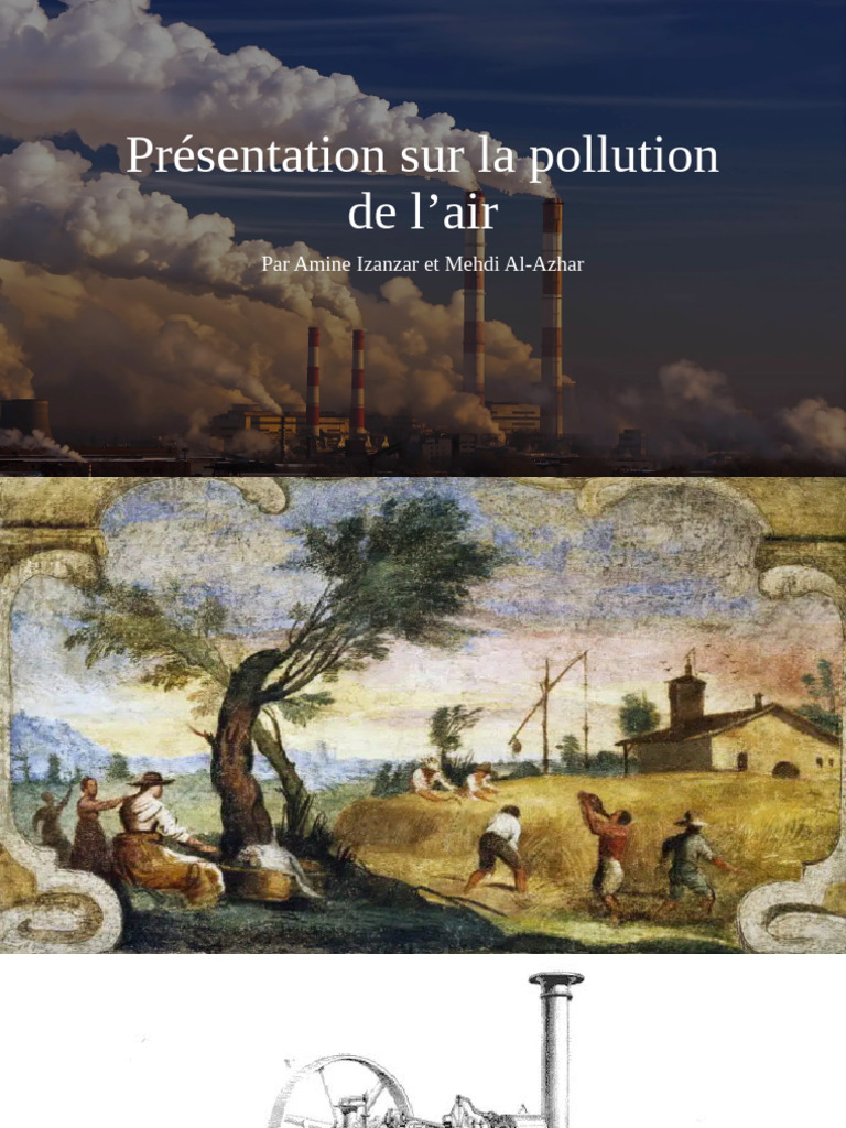 Présentation Sur La Pollution de l’Air 2 | PDF