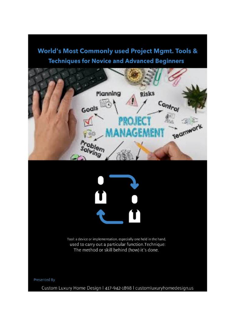 Project Management Tools for Beginners | PDF | Project Management | Risk