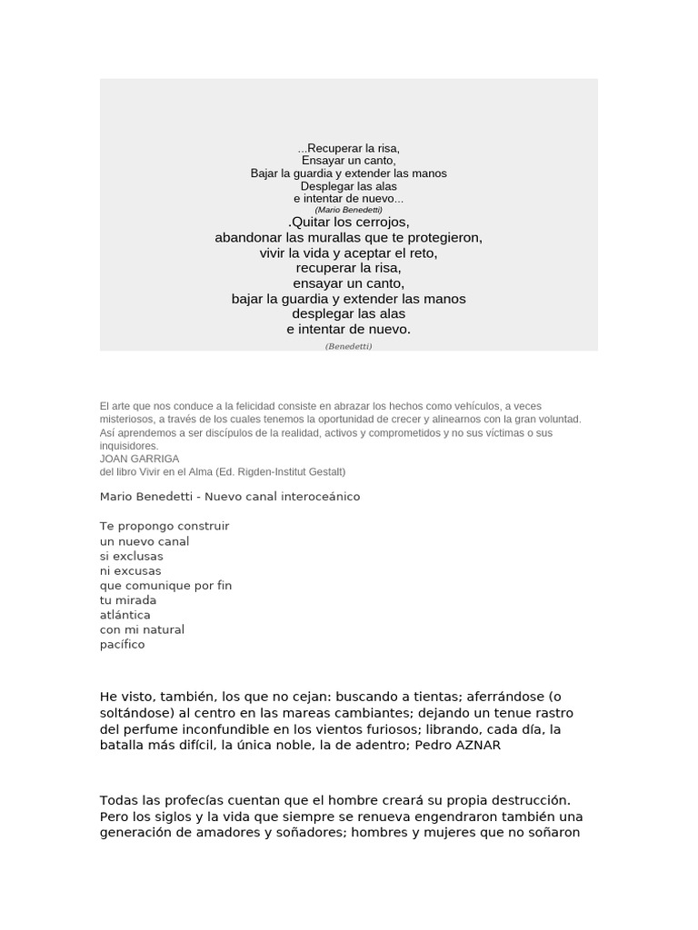 Reflexiones sobre la felicidad y el amor | PDF | Amor | Felicidad