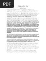 Download 5 Senses Unit Plan by alise_farrell SN84949271 doc pdf
