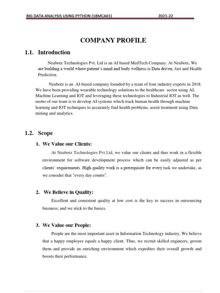 Big Data Analysis Internship Overview | PDF | Libraries | Digital Library