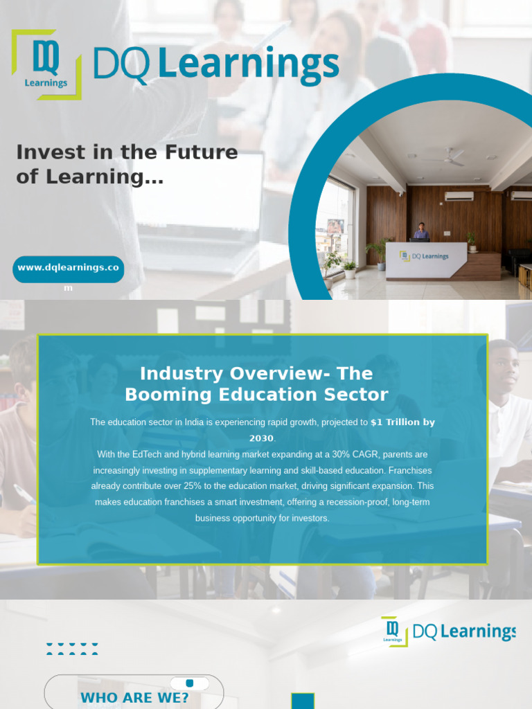 Investing in DQ Learnings Franchise | PDF | Educational Technology ...