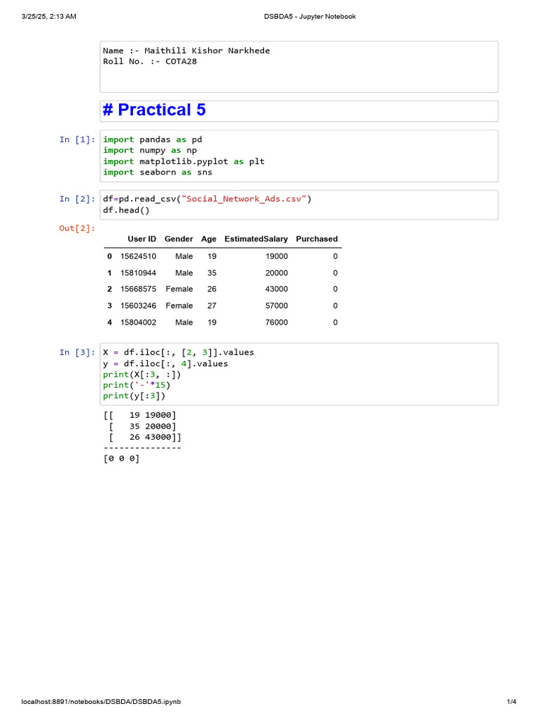 Practical Data Analysis in Jupyter | PDF | Data Analysis