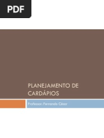 Planejamento de Cardápios FATECI