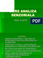 Analiza Senzoriala