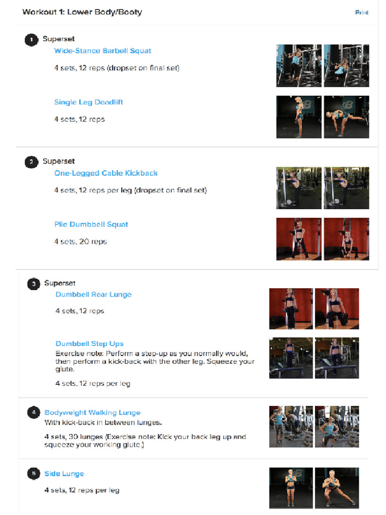 Workout | PDF