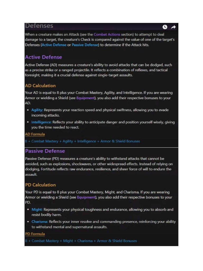 DC20 Defence Rework, Armour | PDF