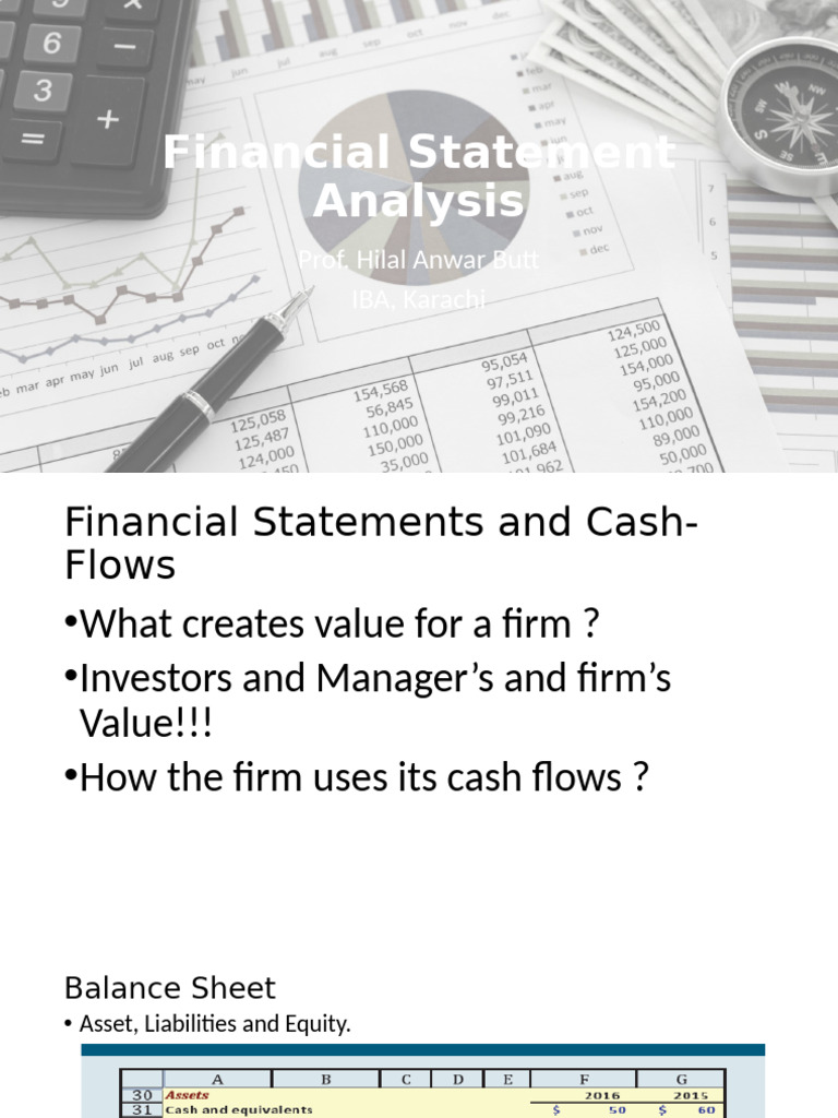 Financial Statement Analysis Overview | PDF