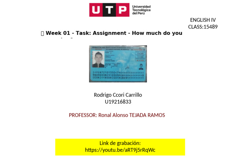 ? (AC-S13) Week 13 - Task - Assignment - The Best Birthday | PDF