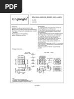 Datasheet Led 3MM | PDF | Light Emitting Diode | Electrical Components