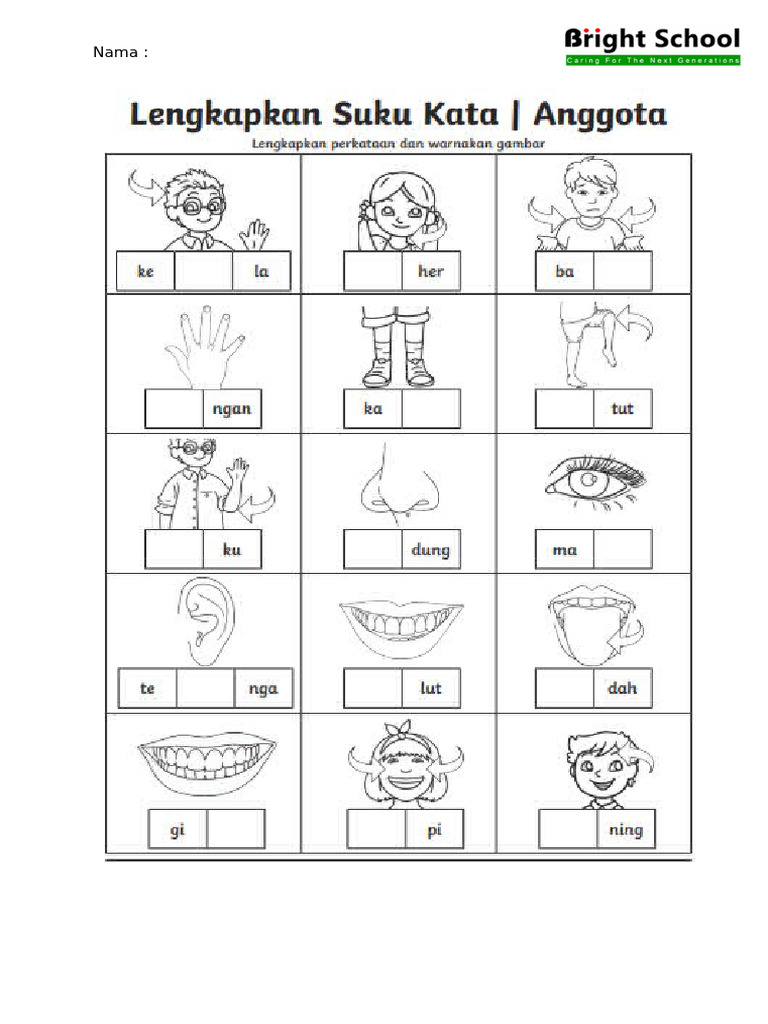 Bi Melengkapi Suku Kata Pdf