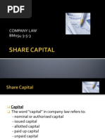Share Capital