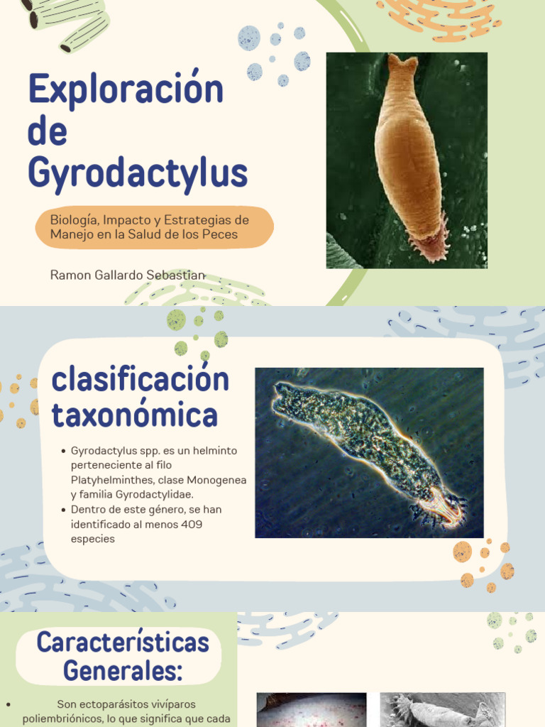 Temperatura y Gyrodactylus spp. | PDF | Reproducción | Sistema reproductivo