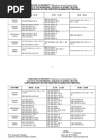 Updated 2019-2020 Second Semester Exam Timetable | PDF | Academia