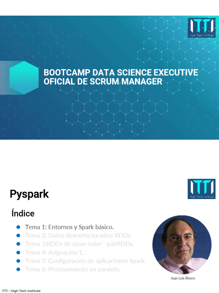Introducción a Apache Spark y PySpark | PDF | Apache Spark | Unidad ...