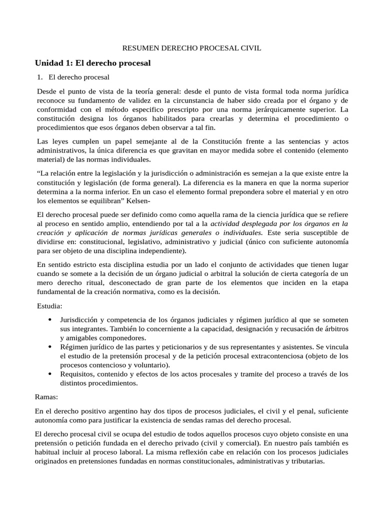 Introducción al Derecho Procesal Civil | PDF | Ley procesal | Juez