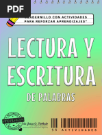 Cuadernillo LECTURA Y ESCRITURA DE PALABRAS CON IMÁGENES REALES 1 | PDF ...