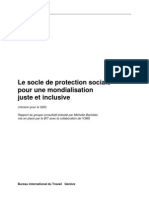 Le Socle de Protection Sociale Pour Une Mondialisation Juste Et Inclusive