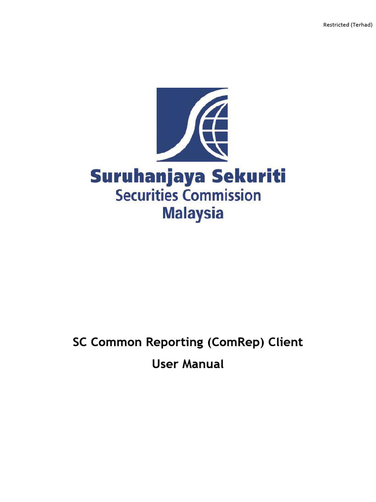 ComRep Client User Manual 4.0.2 | PDF | Microsoft Excel | Computer File