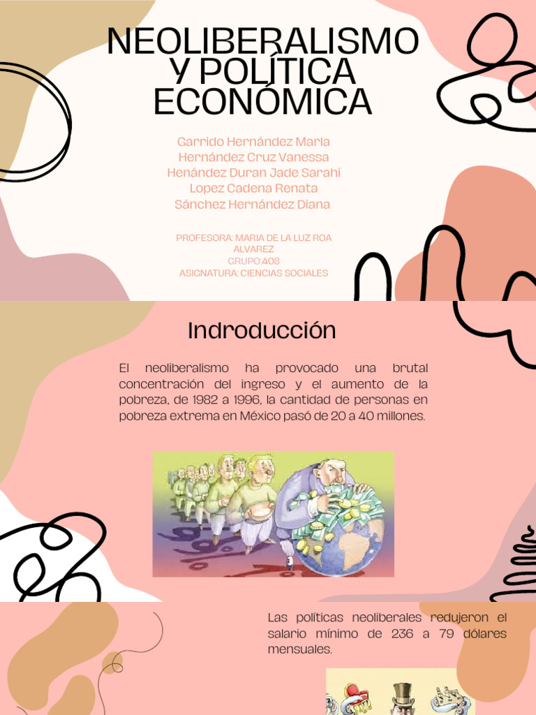 Impacto del Neoliberalismo en México | PDF