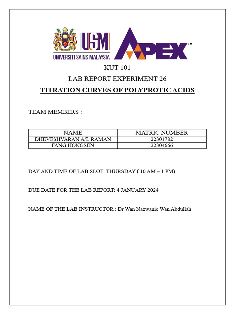 Molarity and Titration of Unknown Acid | PDF | Titration | Chemistry