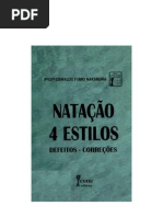 LIVRO Natação 4 estilos - oswaldo nakamura