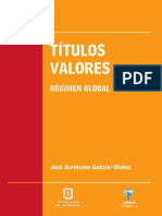 Títulos Valores. Régimen Global