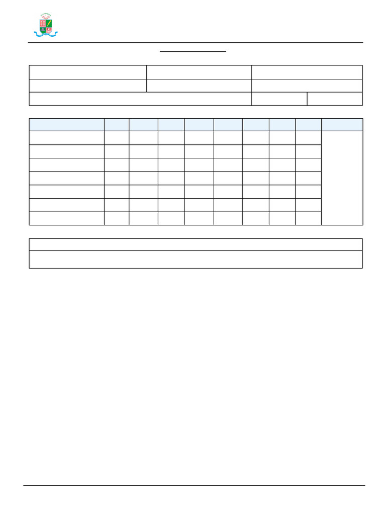 Rangpur College Student Mark Sheet 2025 | PDF