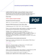 Como Montar Uma Dieta para Perda de Gordura