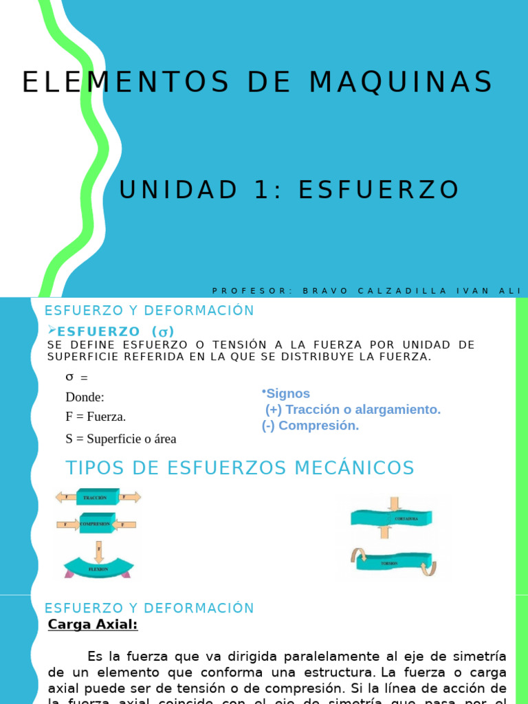Elementos de Maquinas i Esfuerzo_01026e37d7026c31ac96b74154cadd02 | PDF ...