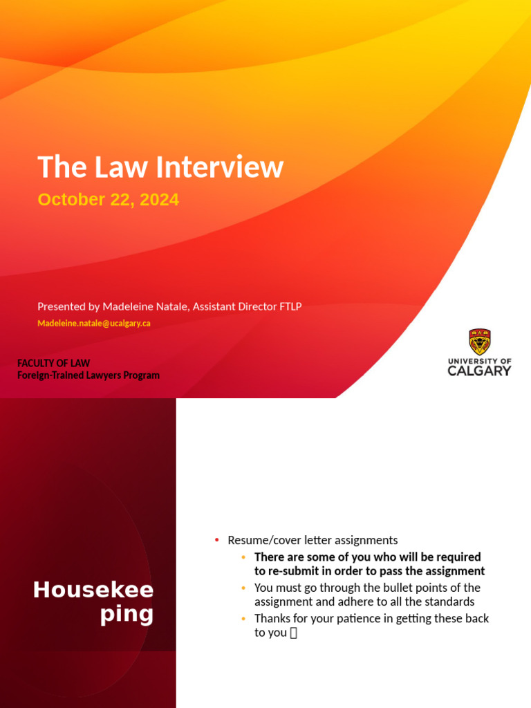 Law Interview Preparation Guide | PDF | Social Psychology | Learning