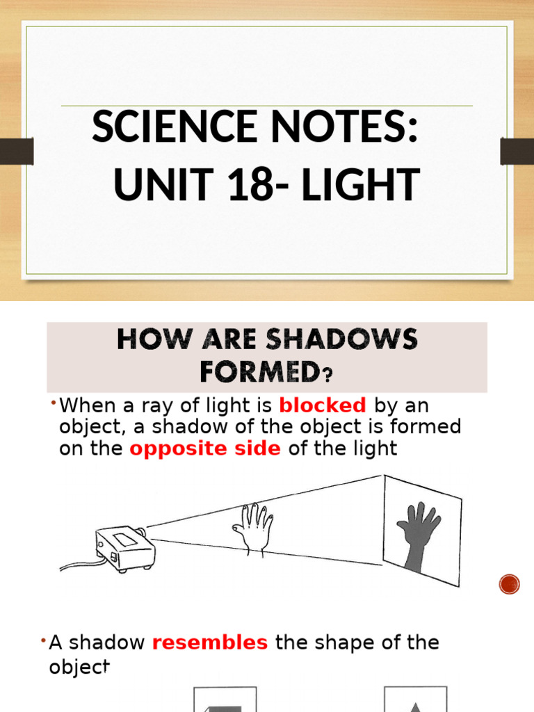 Understanding Shadows and Light | PDF