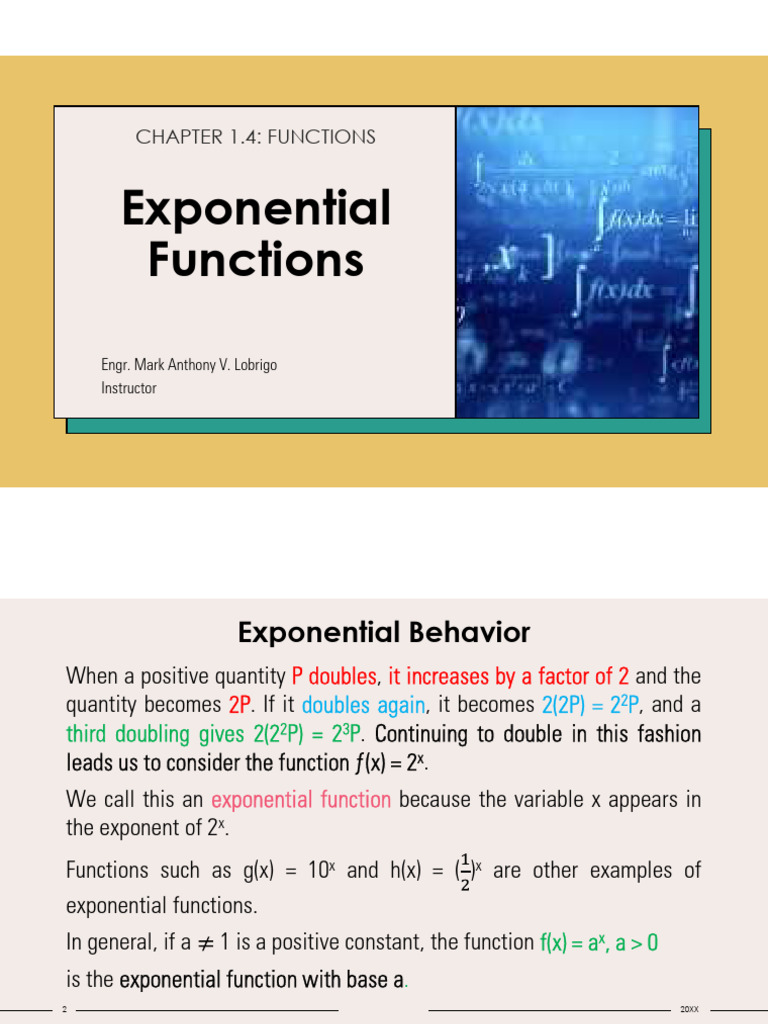 Chapter-1.4-Exponential-Functions | PDF | Exponential Function ...