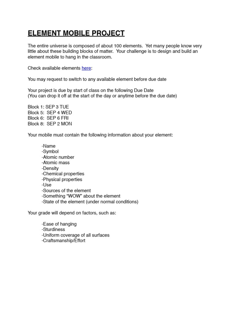 Element Mobile Project Guidelines | PDF
