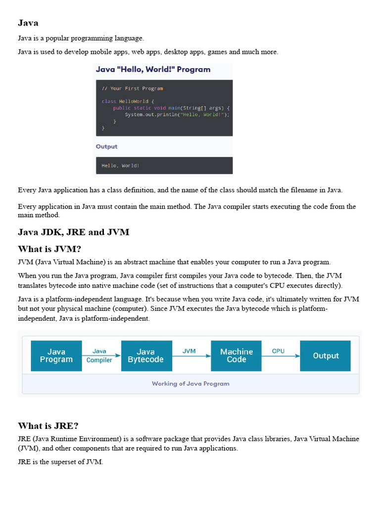 Unit-1 and Unit-2 | PDF | Inheritance (Object Oriented Programming ...