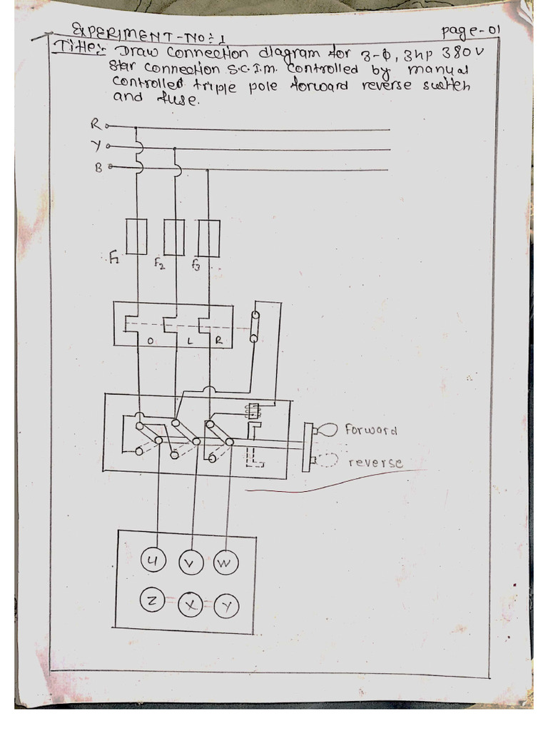 Contactor Wiring Diagram | PDF