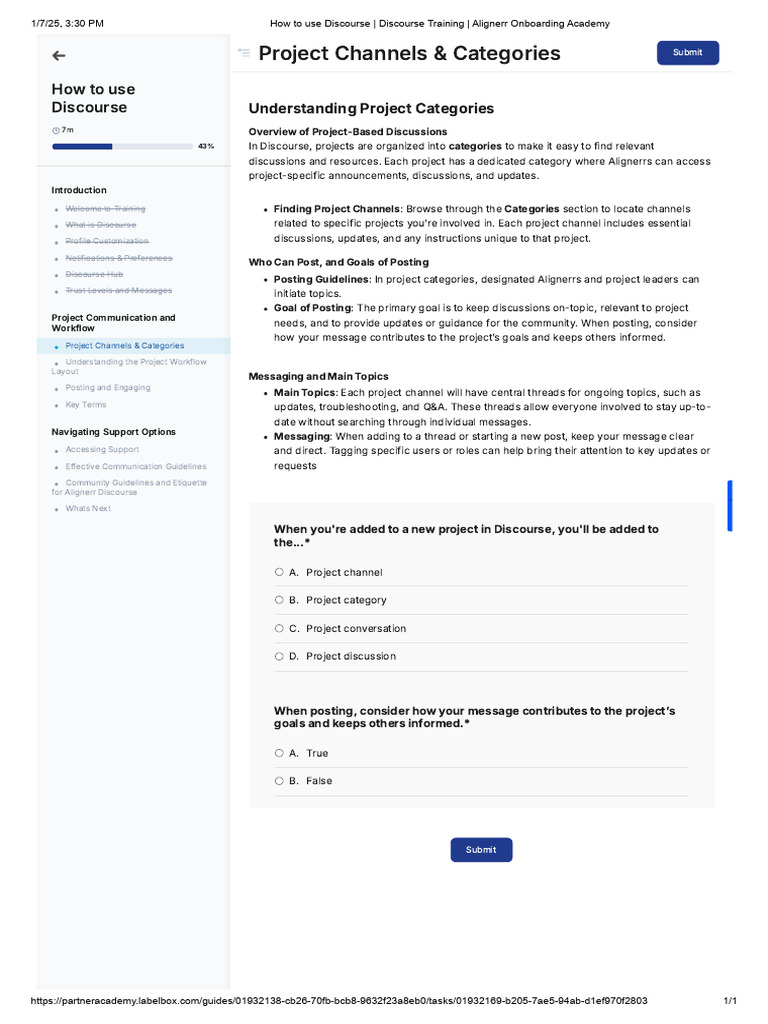 Discourse Guide for Alignerr Users | PDF | Computing | Software